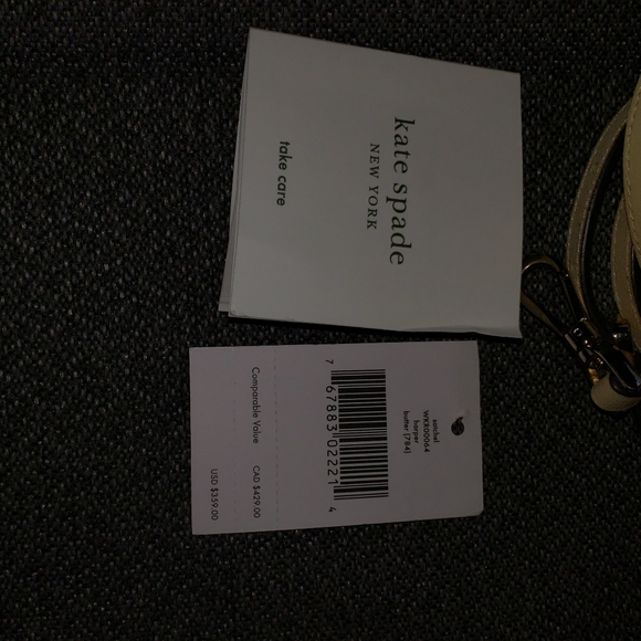 EUC KATE SPADE HARPER TOTE IN BUTTER - Picture 6 of 6